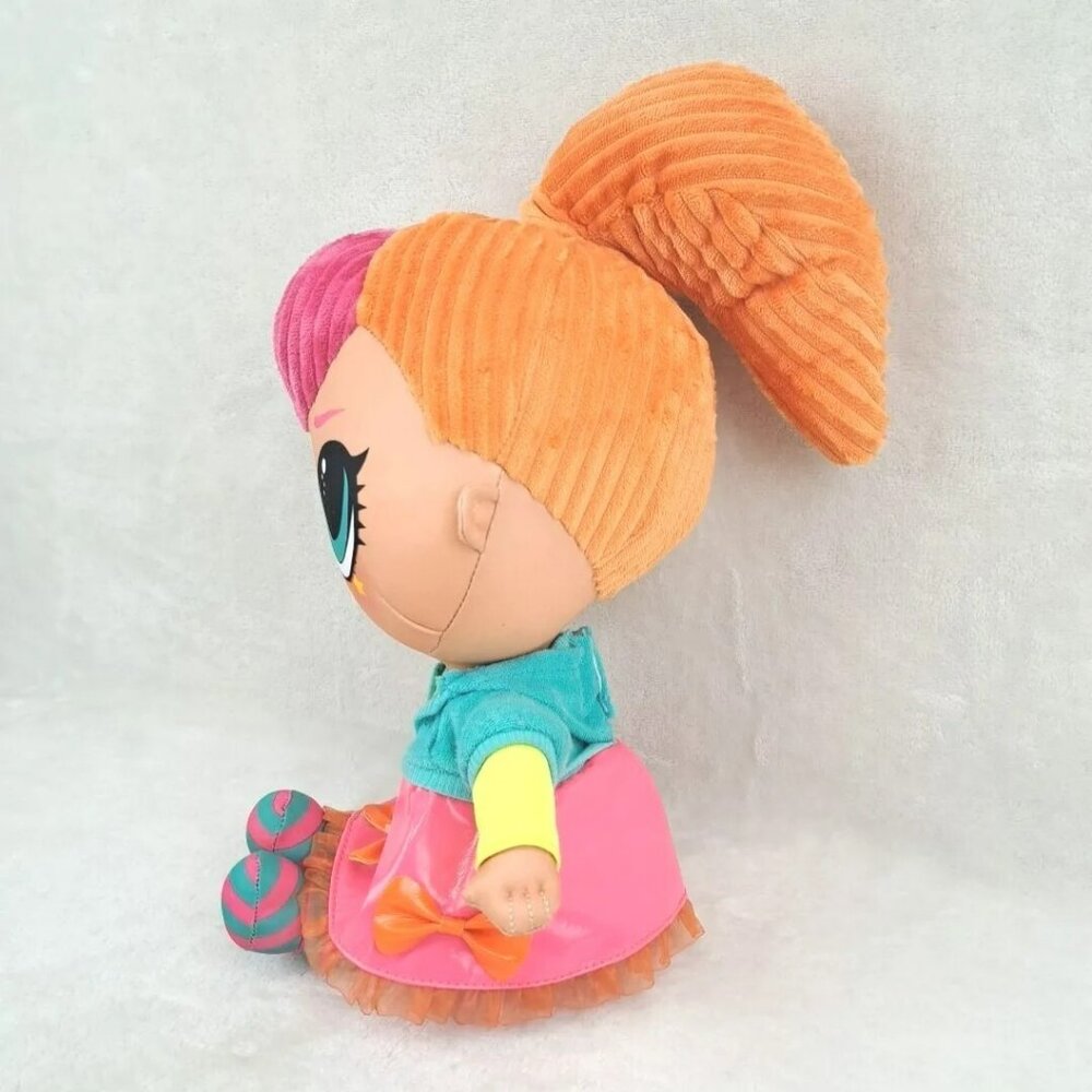 Lol Surprise Neon Qt Huggable Soft Plush Doll Big Eyes 16” 2020 - Picture 4 of 8